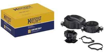 HENGST FILTER Ölabscheider, Kurbelgehäuseentlüftung AS816MD847 | Kompatibel mit: BMW 1, 3, 3, 3 Cabriolet, 3 Compact, 3 Coupe, 3 Touring, 3 Touring, 5, 5 Touring, X3