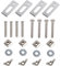 Booso 4 Stück T-Track-Klemmen, Mini-T-Schienen-Halteklemmen-Set, kompatibel mit 3018-PRO, 3018-PROVER, 1810-PRO CNC-Fräsmaschine