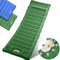 Colchones Hinchables para Camping, Colchones Autohinchables Plegables Portátiles, Colchones de Aire para con Almohadas Incorporadas y Bombas de Pie para Acampadas y Excursiones al Aire Libre (Verde)