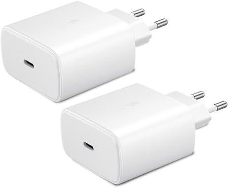 45W USB C Schnellladegerät, für:iPhone 16 15/16 15 Pro/16 15 Pro Max/16 15 Plus füi Samsung Galaxy S25 S24 S23 S22 S20 Ultra FE A55 A54 A34 A23 A15 A05S Z Fold6 Fold5 Flip6 Flip5 5G,Tab S10,S9