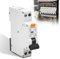 FI Schutzschalter, FI/LS-Schalter 16A, 30mA Fehlerstromschutzschalter, 1P+N 6kA FI-Schalter mit RCBO 16Amp Nennstrom RCD-geschützter Leistungsschalter, 240V, Typ A, DIN-Schienen-Montage, Kurve C (C16)