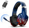 PHOINIKAS Cuffie Gaming Wireless per PS4/PS5/PC/Switch, Adattatore Tipo C+USB, Stereo 7.1, Microfono Staccabile con Cancellazione del Rumore, Durata di Oltre 30+ Ore, Luci a LED