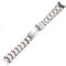 Svincoter Glide lock micro adjust silver stainless steel watchband fit for Rolex SUBMARINER DAYTONA GMT watch strap polished metal bracelet(Brushed,20mm)