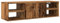vidaXL Armario de Pared Madera contrachapada Envejecida 101x30x29 cm, Armario, Vitrina, Armario de almacenaje con Puerta, Armario de almacenaje