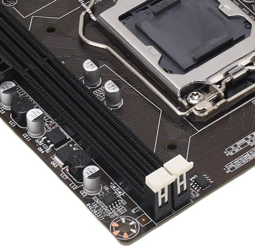 Scheda Madre DDR3, Corei7, I5, Processore I3 B75M, Memoria Massima 16G, Interfaccia 1000M, VGA, PCI E1X, Alimentazione Stabile, Fattore di Forma Ridotto, per Utilizzo con PC da