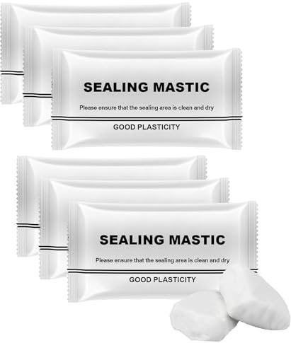 Mastic d'étanchéité Keepholdon - Nouveau type - Mastic d'étanchéité étanche - Mastic d'étanchéité pour évier, bouche-trous et joints de climatisation (6Pcs)