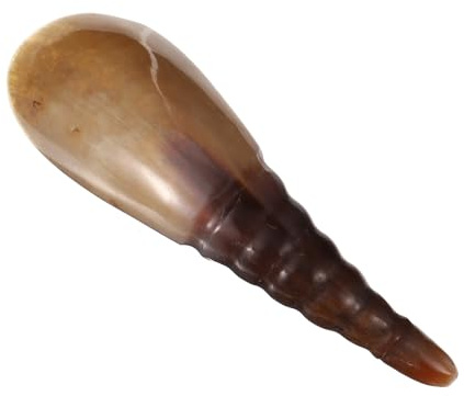 VICASKY Horn Schaben Werkzeug Tragbare Guasha Werkzeug Naturliches Ochsenhorn Akupunktur Guasha Schaben Werkzeugfuer Massage Und Entspannung
