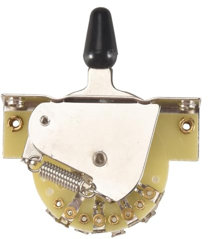 Qusedwey Guitar Metal 5 Way Lever Switch for FD Electric Guitar Parts Replacement
