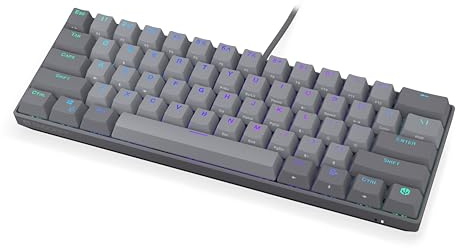 ENDORFY Thock V2 Compact, 60%, Red switches by Gateron, hot-swap, Software, Aluminiumoberteil, programmierbare Makros