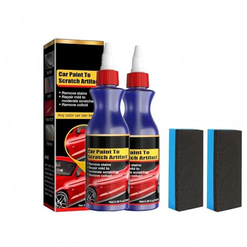Auto Kratzerentferner, 2025 Kratzerentferner für Fahrzeuge, Entferner für Autos, Auto Kratzerent für tiefe Kratzer, Autolack Kratzer Reparaturset, Entfernt Effektiv und Schnell (2 PCS)