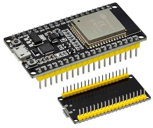IoT-Modul: ESP32-Entwicklungsplatine mit 38 Pins, Dual-Core-Wireless-Chip, unterstützt WLAN Bluetoth, intelligente Gerätestation für Heimwerker-Automatisierung, Sensorkonfiguration