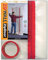 ZipWall ZipDoor Commercial Door Kit for Dust Containment, Flame Retardant, ZDC , Red