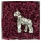 Gorilla Tierfigur Handgegossen in Zinn (Pewter) Durch William Sturt