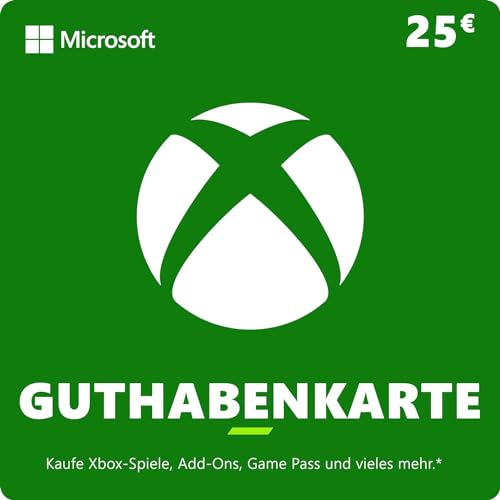 Xbox Guthaben | 25 EUR | Xbox Series X|S, Xbox One & Windows [Download Code]
