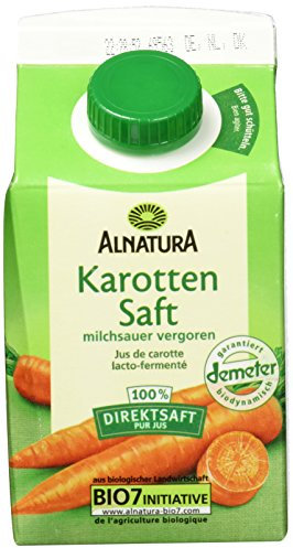 Alnatura Bio Karottensaft milchsauer vergoren, 6 x 500 ml