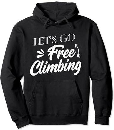 Klettern Kletterin Fels Berge Kletterer Bouldern Geschenk Pullover Hoodie