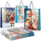 com-four® 12x Geschenktüte für Weihnachten, Nikolaus und Advent - Geschenkverpackung 42cm - XXL Geschenktasche mit Weihnachtsmotiven - Geschenkbeutel aus Papier (12 Stück - XXL)