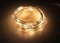 McShine - LED Draht-Lichterkette | Micro | 100 LEDs, 10m, warmweiß, Batteriebetrieb | netzunabhängig | dünne Drähte für dezentes Unterbringen | ideal für Weihnachtsdeko, Blumensträuße, Kränze, uvam.