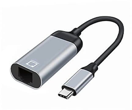 cablecc Adaptador de cable LAN de red Gigabit Ethernet USB-C tipo C USB 3.1 a 1000 Mbps para laptop