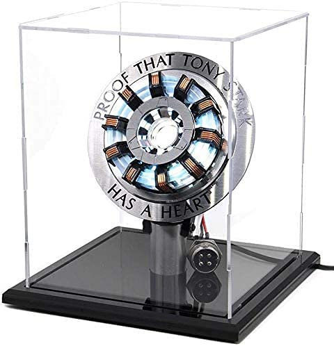 Niceen Tony Stark - Kit per modellismo con reattore MK2, scala 1:1, per fai da te e giochi con illuminazione a LED, multicolore (2)