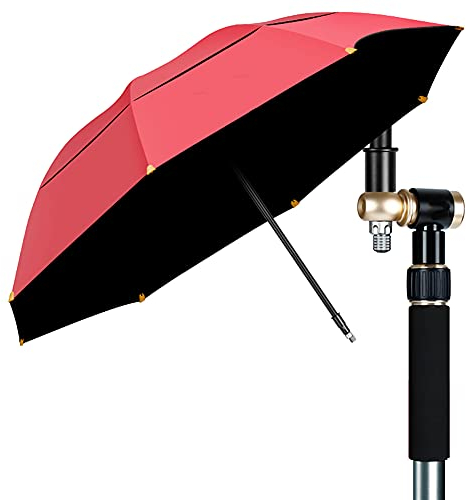 NWB Parapluie de Plage, Parasol de Plage avec Ancre de Sable et mécanisme d'inclinaison,Inclinable à 360°, 1 Sac Portable Idéal pour Le Voyage, Pique-Nique, Sport et Autres