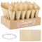 30 Stk Hochzeit Konfetti Kegel Konfetti-Kegelhalter Vintage Kraftpapier Kegel für Konfetti Blütenblätter Hochzeit Party Dekoration