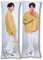 Qzobund Jungkook Hug Body Kissenbezug Singger Kissenbezug für Fans 50 x 150 cm
