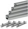 Zelsius Universal Aluminium Montageschienen Set für Solaranlagen | 8-teilig | Aluprofil, Systemprofil, Befestigungsschiene | PV-Modul Montageset, Montagesystem, Aluminiumprofil | Montagemodul