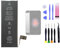 Aousavo 616-00106 Batterie de rechange compatible avec SE 2016 616-00107 616-00106 avec kit de rechange gratuit