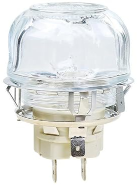 Aspares Oven Lamp Bulb Holder Glass Cover Lens Compatible with AEG