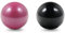 Perixx Peripro-303 X2D Ersatz-Trackball-Set, 2 Stück, PERIMICE-517/717/520/720, kompatibel mit Logitech M575/M570 und Elecom Trackball-Maus, polierte Oberfläche, Schwarz und Pink, 2 Farben