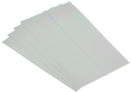 PATIKIL 7 Polarisierte Folie Blätter 4 Packung Kleber Polarisator Linearer Polfilter 10x15.5cm für Bildschirm Fotografie Beleuchtung 90°