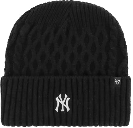 '47 Brand Beanie Wintermütze - DRUMCLIFFE NY Yankees schwarz
