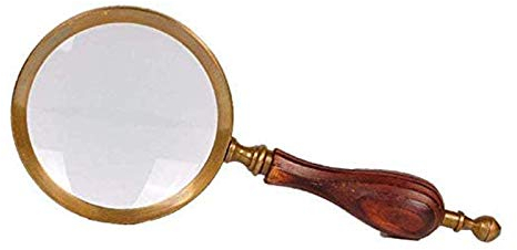 Leichte Lupe, handgehaltene 5-fache Lupe mit hochauflösender Linse zum Lesen, Identifikation, Uhrenreparatur Beauty Comes