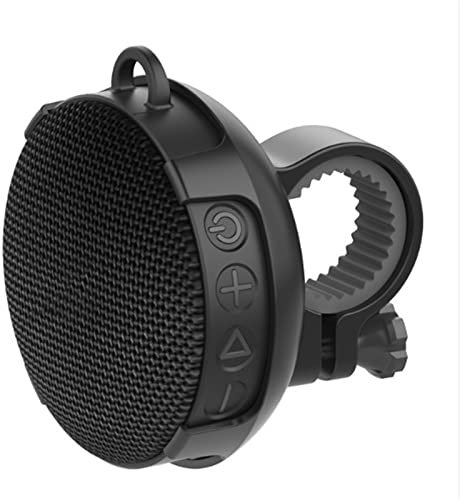 Haut-Parleur Bluetooth Portable sans Fil avec Micro IPX7 étanche Bluetooth 5.0 avec Support de Montage, Enceinte Portable Bluetooth pour Bicyclette, Cyclisme, Camping, Randonnée