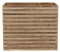 UEV Waschbeckenunterschrank hängend 60cm, Badezimmerschrank mit 2 Schubladen, Soft-Close-System, Unterschranke fürs Bad,Waschplatz, Waschtischunterschrank, Badmöbel für Gäste WC, Natur