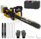 Motosega a batteria compatibile con Dewalt 20 V 18 V (senza batteria), sega a catena elettrica da 12 pollici/30 cm, sega a catena per potatura da giardino