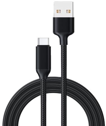 MAS CARNEY Cable USB C Carga Rapida 2.4A Cargador Tipo C Nylon Carga Rápida compatible con iPhone 15 16 Samsung Galaxy S23 22 S21, Xiaomi Redmi, Google Pixel, Huawei, Vivo, Oppo, Tablets, 1.8M