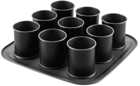 Dr. Oetker Mini-Törtchenblech Back-Idee Kreativ – 9er Set für perfekte Mini-Torten, Cupcakes und Muffins, Antihaftbeschichtet, Hitzebeständig bis +230°C, Made in Germany
