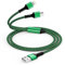 2 en 1 cable de carga USB C y Lightning, [1,2 M], cable de carga multiUSB, cable USB a Lightning para iPhone 14/13/12/11/Pro, cable USB C para iPhone 16/15, Samsung Galaxy S24/S23/S22/A13/A54/Z Flip