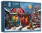 Weihnachts-Adventskalender-Puzzle | Familienurlaub Puzzle-Adventskalender 1000-teiliges | Adventskalender-Puzzle | Weihnachts-2024 Jigsaw Puzzles Für Erwachsene Heimdekoration