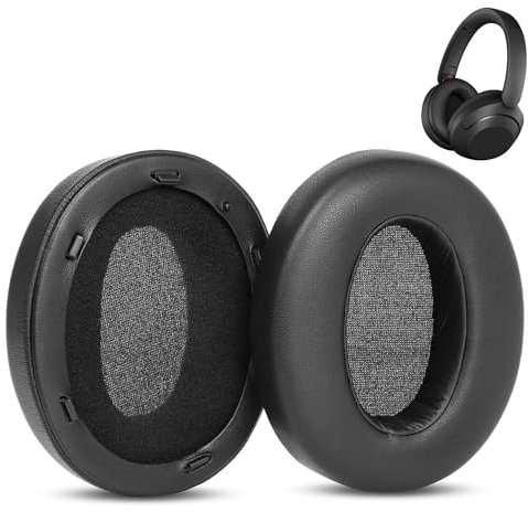ACCOUTA Almohadillas para Auriculares compatibles con los Auriculares Sony WH-XB910N WH XB910N Extra Bass Wireless Bluetooth con cancelación de Ruido, reemplazo de Almohadillas