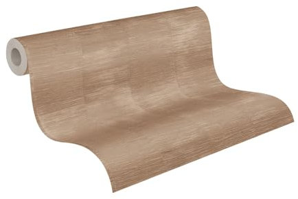 Livingwalls Daniel Hechter Design-Tapete - Strapazierfähige Vliestapete in Streifen-Optik - 10,05 m x 0,53 m - Beige, Braun - Made in Germany – 781293