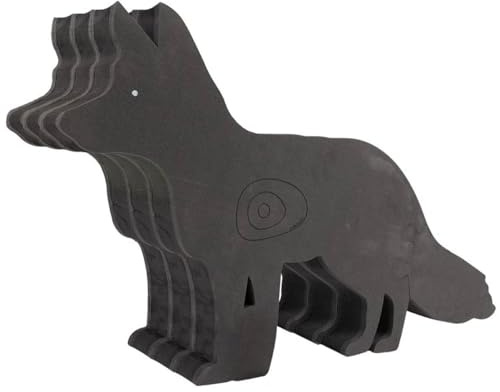3D Zielscheibe Fuchs für Bogenschießen – aus Schaumstoff, in 3 Stärken (7/14/21 cm) – bis 40 lbs – mit Ständer (7 cm) – realistisches Tierziel für Parcours & Outdoor Training (21cm)