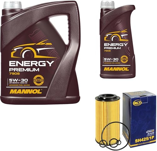 EISENFELS Energy Premium 5W-30 API SN/CF Kit d'inspection 6 litres d'huile moteur