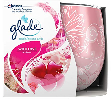 Glade Glade Candle With Love 120g, 120 grams
