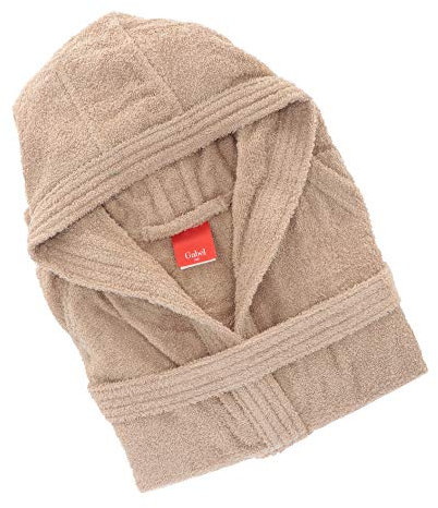 Gabel Peignoir pour Adulte 100% Coton S Beige