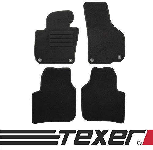 CARMAT TEXER Textil Fußmatten Passend für Skoda Superb II Bj. 2008-2015 Basic
