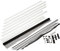 hecht international 101100101-VH MASTER SLIM+ Fliegengittertür, weiß, 100x210 cm