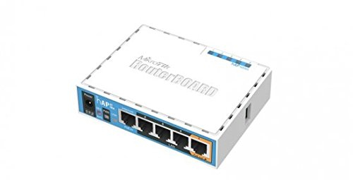 MikroTik Hap ac Lite RB952UI-5AC2ND Access Point [5X Fast Ethernet, Dualband (2,4/5 GHz), Poe]